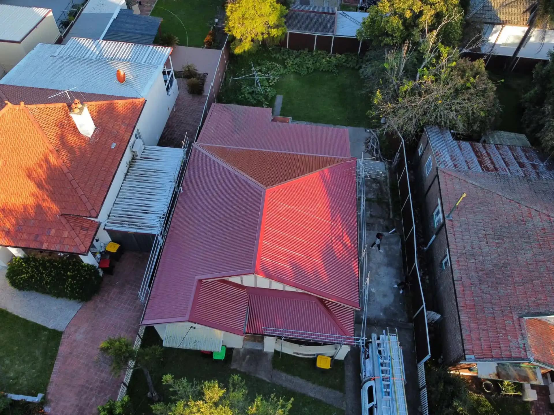 Modern Metal Roofing Installation